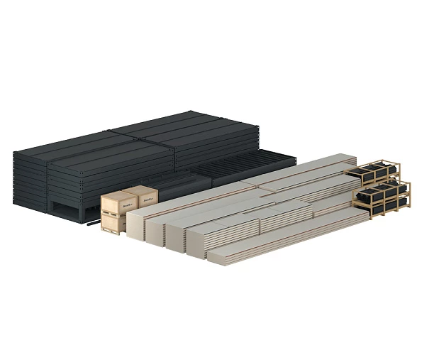 Интерьер Быстровозводимый дом LIGHT 414  БЕЛЫЙ